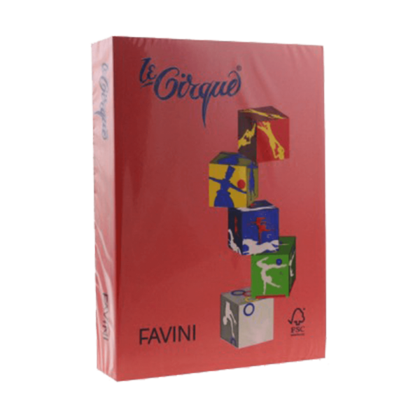 FAVINI ΧΑΡΤΙ Α4 160gr ΚΟΚΚΙΝΟ 250 ΦΥΛΛΑ
