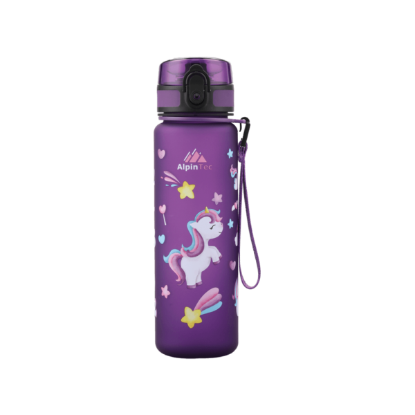 ALPINTEC ΠΑΓΟΥΡΙ ΠΑΙΔΙΚΟ ΠΛΑΣΤΙΚΟ BPA-FREE 500ml UNICORN ΜΩΒ