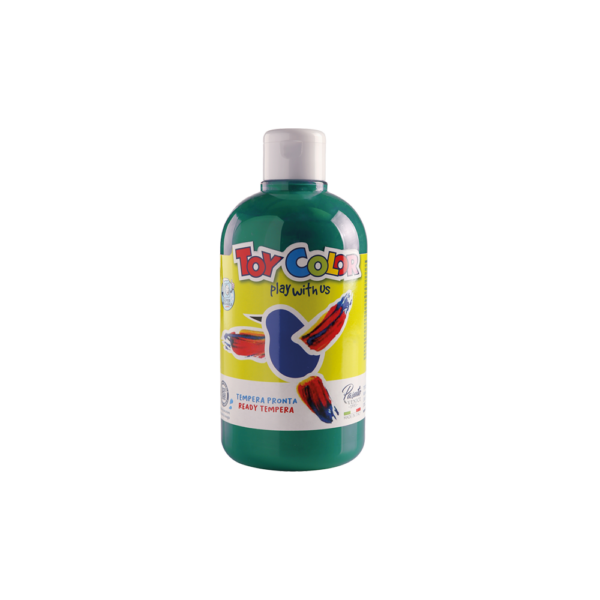 TOY COLOR ΤΕΜΠΕΡΑ SUPERWASHABLE 500ml PRIMARY EMERALD ΠΡΑΣΙΝΟ