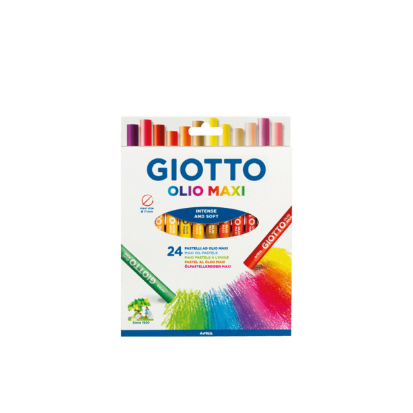 GIOTTO ΛΑΔΟΠΑΣΤΕΛ 24 ΧΡΩΜΑΤΑ