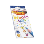 JOVI ΚΡΑΙΓΙΟΝ WOOD-FREE ΤΡΙΓΩΝΕΣ ΧΑΡΤΙΝΟ BLISTER 12 ΧΡΩΜΑΤΑ 3+