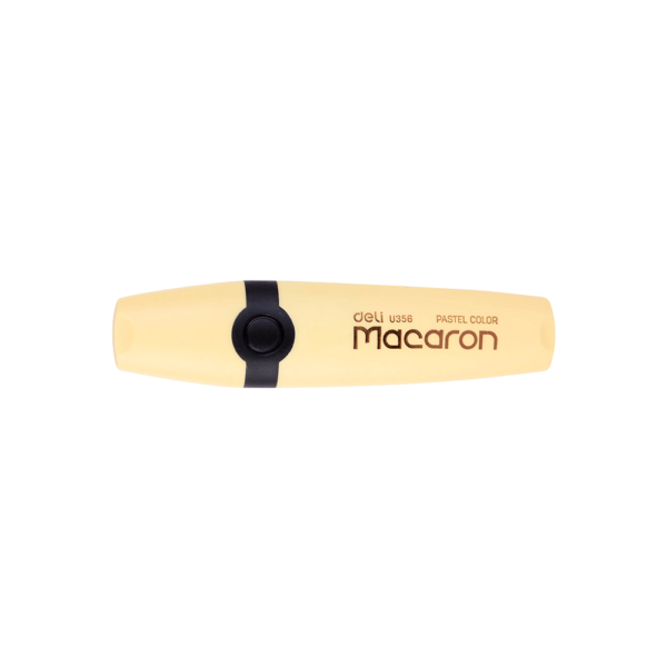 DELI ΜΑΡΚΑΔΟΡΟΣ ΥΠΟΓΓΡΑΜΜΙΣΗΣ ΠΛΑΚΕ 1-5mm MACARON ΚΙΤΡΙΝΟ 12 ΤΕΜΑΧΙΑ