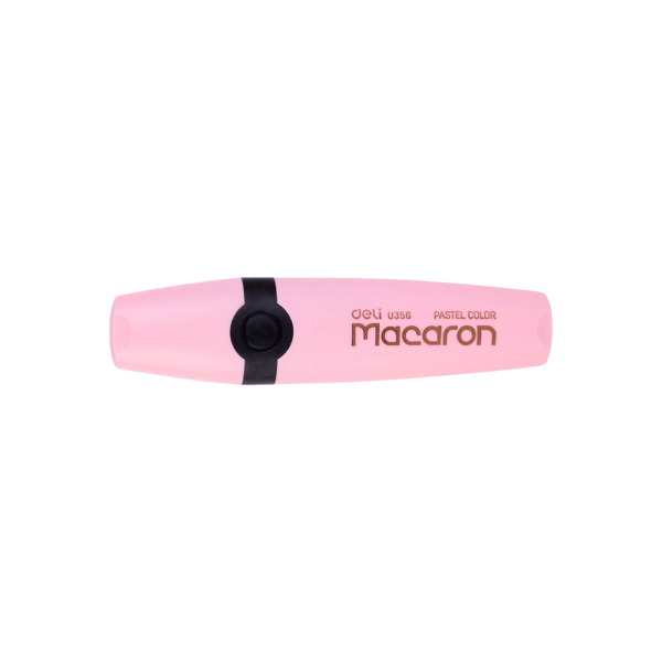 DELI ΜΑΡΚΑΔΟΡΟΣ ΥΠΟΓΡΑΜΜΙΣΗΣ ΠΛΑΚΕ 1-5mm MACARON ΡΟΖ 12 ΤΕΜΑΧΙΑ