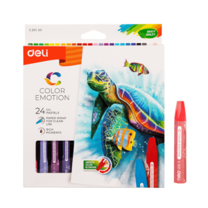 DELI ΛΑΔΟΠΑΣΤΕΛ 24 ΧΡΩΜΑΤΑ COLOR EMOTION 24 ΤΕΜΑΧΙΑ
