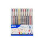 DELI ΣΤΥΛΟ GEL ΚΑΠΑΚΙ 0.5 ΣΕΤ DELIGHT ΑΣΣΟΡΤΙ 12 ΤΕΜΑΧΙΑ