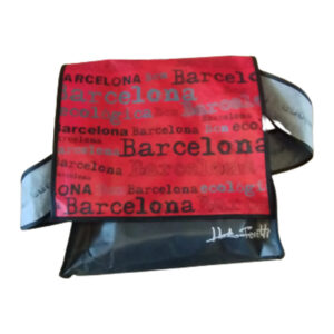 Τσάντα αγορών - πολλαπλών χρήσεων Κόκκινη "Barcelona" 40*39*8 cm