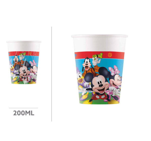 Ποτήρια Mickey Mouse, 8 τεμ.