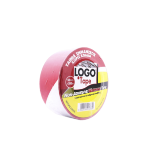LOGO ΤΑΙΝΙΑ ΣΗΜΑΝΣΗΣ 5cm x 200m ΚΟΚΚΙΝΗ/ΛΕΥΚΗ 1 ΤΕΜΑΧΙΟ