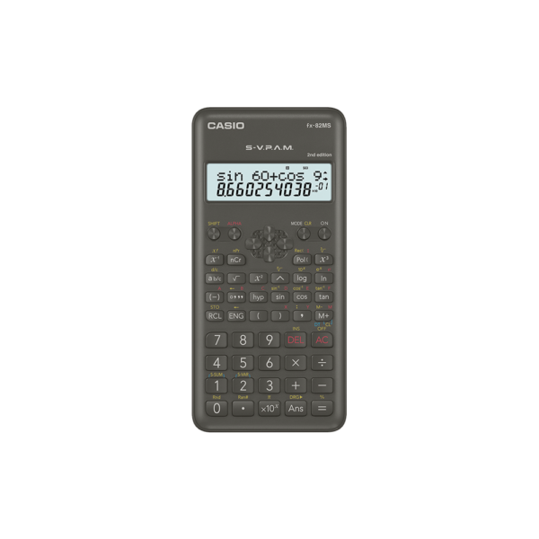 CASIO ΑΡΙΘΜΟΜΗΧΑΝΗ ΕΠΙΣΤΗΜΟΝΙΚΗ 240 ΛΕΙΤΟΥΡΓΙΕΣ 15.7x8.5cm FX-82MS