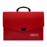 METRON ΤΣΑΝΤΑ ΣΧΕΔΙΟΥ 26x35x5cm ΚΟΚΚΙΝΗ