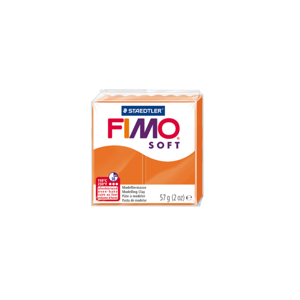 STAEDTLER ΠΗΛΟΣ 57gr FIMO SOFT TANGERINE