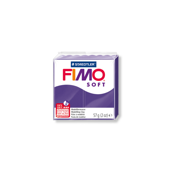 STAEDTLER ΠΗΛΟΣ 57gr FIMO SOFT PLUM