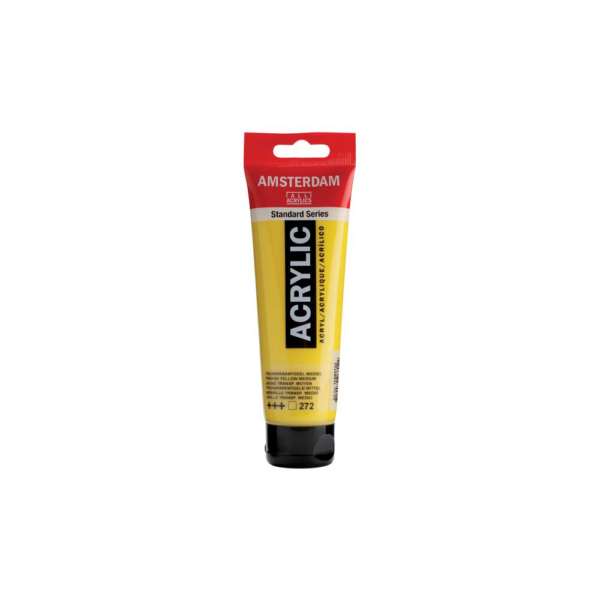 ROYAL TALENS ΧΡΩΜΑ ΑΚΡΥΛΙΚΟ 120ml AMSTERDAM TRANSPARENT YELLOW MEDIUM 3 ΤΕΜΑΧΙΑ