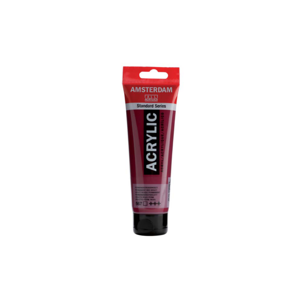ROYAL TALENS ΧΡΩΜΑ ΑΚΡΥΛΙΚΟ 120ml AMSTERDAM PERMANENT RED VIOLET 3 ΤΕΜΑΧΙΑ