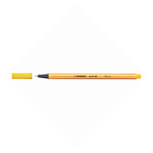 STABILO ΜΑΡΚΑΔΟΡΟΣ 88 No44 YELLOW 10 ΤΕΜΑΧΙΑ