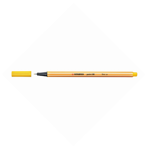 STABILO ΜΑΡΚΑΔΟΡΟΣ 88 No44 YELLOW 10 ΤΕΜΑΧΙΑ