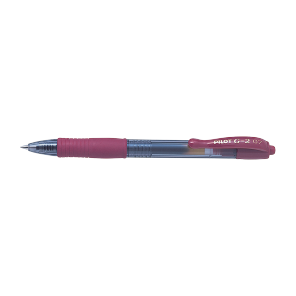 PILOT ΣΤΥΛΟ G-2 0.7mm ΣΚΟΥΡΟ ΚΟΚΚΙΝΟ 12 ΤΕΜΑΧΙΑ