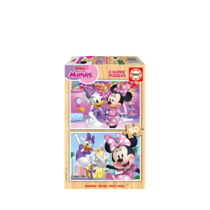 EDUCA ΠΑΖΛ 4+ 25 ΚΟΜΜΑΤΙΑ 2 ΣΧΕΔΙΑ 25.5x16.7x6.3cm MINNIE
