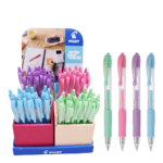 PILOT ΒΙΤΡΙΝΑ ΓΕΜΑΤΗ ΣΤΥΛΟ G-2 0.7mm ΠΑΣΤΕΛ ΔΙΑΦΟΡΑ ΧΡΩΜΑΤΑ 48 ΤΕΜΑΧΙΑ