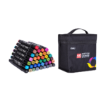 DELI ΜΑΡΚΑΔΟΡΟΣ ΣΧΕΔΙΟΥ ΔΙΠΛΗ ΜΥΤΗ ΘΗΚΗ ΥΦΑΣΜΑΤΙΝΗ 1-7mm 40 ΧΡΩΜΑΤΑ COLOR EMOTION