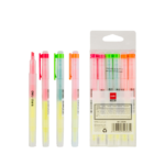 DELI ΜΑΡΚΑΔΟΡΟΣ ΥΠΟΓΡΑΜΜΙΣΗΣ ΔΙΠΛΗ ΜΥΤΗ BLISTER 6 ΤΕΜΑΧΙΑ 1-3.5mm THINK ΑΣΣΟΡΤΙ