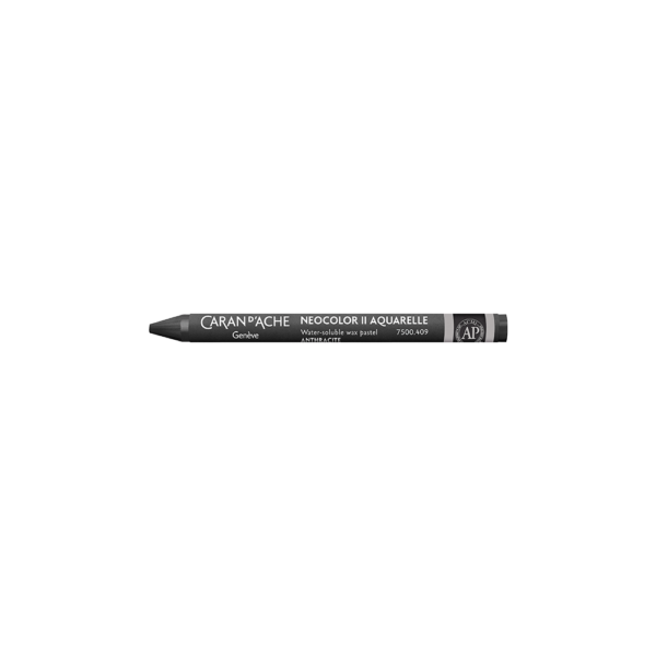 CARAN D'ACHE ΚΡΑΙΓΙΟΝ ΚΕΡΙΝΟ ΑΚΟΥΑΡΕΛΑΣ NEOCOLOR II CHARCOAL GREY 10 ΤΕΜΑΧΙΑ