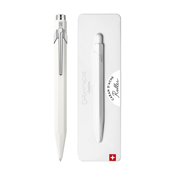 CARAN D' ACHE ΣΤΥΛΟ ROLLER 849 CLASSIC ΛΕΥΚΟ