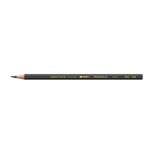 CARAN D’ACHE ΚΡΑΙΓΙΟΝ ΑΚΟΥΑΡΕΛΑΣ Φ2.95mm PRISMALO CHARCOAL ΓΚΡΙ 3 ΤΕΜΑΧΙΑ