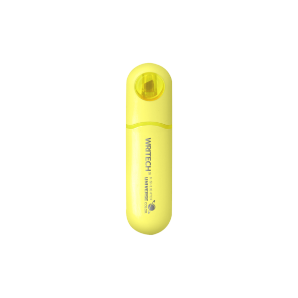 WRITECH ΜΑΡΚΑΔΟΡΟΣ ΥΠΟΓΡΑΜΜΙΣΗΣ ΠΛΑΚΕ 1-5.5mm ASTRONAUT NEON ΚΙΤΡΙΝΟ 12 ΤΕΜΑΧΙΑ