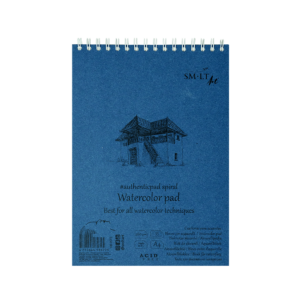 SMLT ART ΜΠΛΟΚ ΑΚΟΥΑΡΕΛΑΣ ΣΠΙΡΑΛ 35 ΦΥΛΛΑ Α4 280gsm