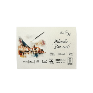 SMLT ART ΚΑΡΤ ΠΟΣΤΑΛ ΑΚΟΥΑΡΕΛΑΣ 20Τ 10.5x15cm 300gsm