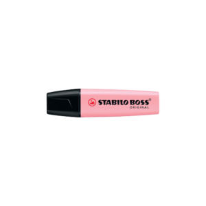 STABILO ΜΑΡΚΑΔΟΡΟΣ ΥΠΟΓΡΑΜΜΙΣΗΣ BOSS 70/129 ΠΑΣΤΕΛ ΡΟΖ 10 ΤΕΜΑΧΙΑ