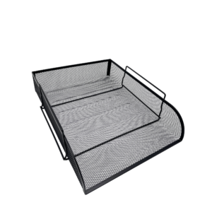 METRON ΔΙΣΚΟΣ ΓΡΑΦΕΙΟΥ ΜΕΤΑΛΛΙΚΟΣ 26.8x33.5x8.3cm ΜΑΥΡΟΣ