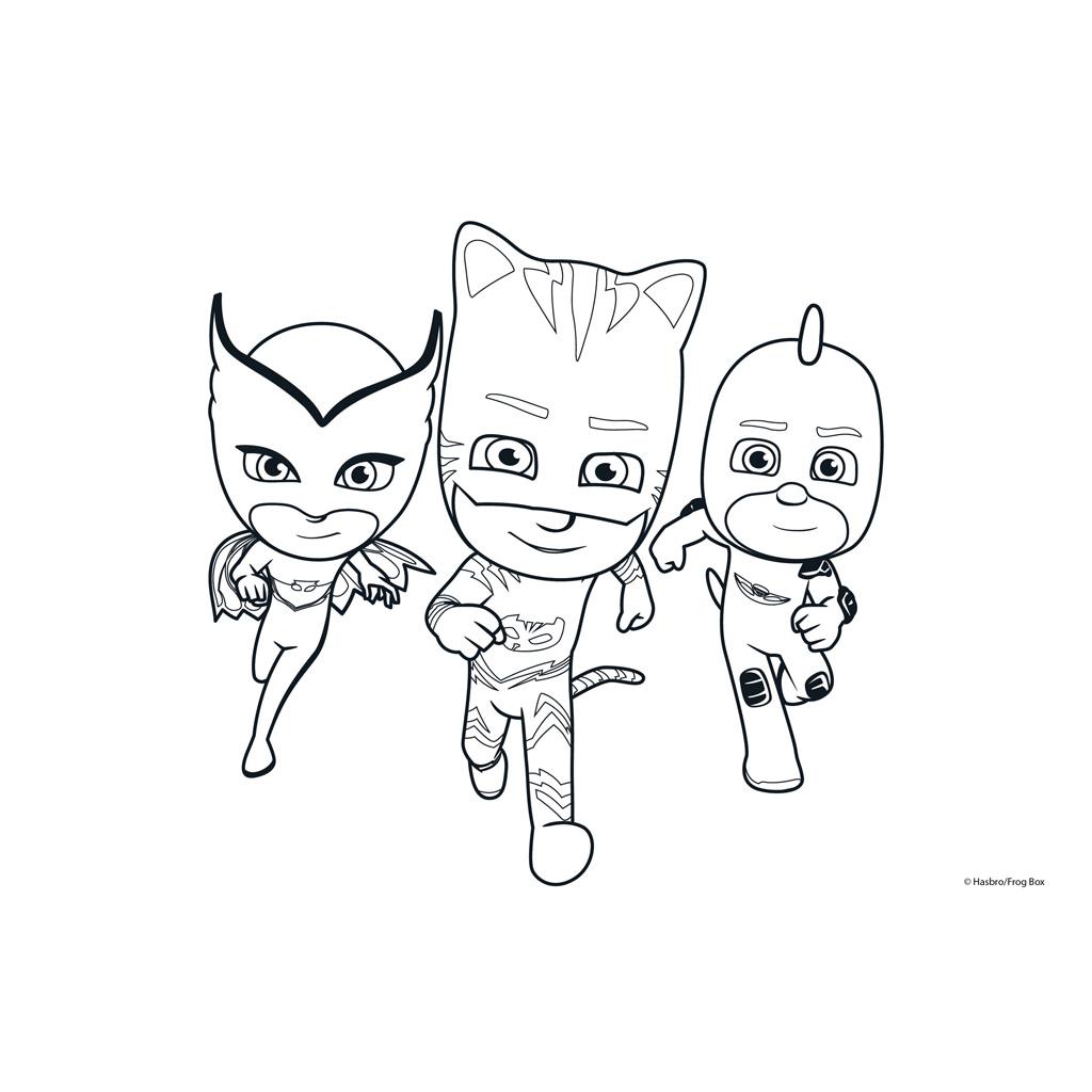 Μπλοκ Ζωγραφ PJ Masks 23x33, 40 Φύλ, Aυτοκόλ-Στενσιλ-2 Σελ Χρωμ 2 Σχ - Image 6