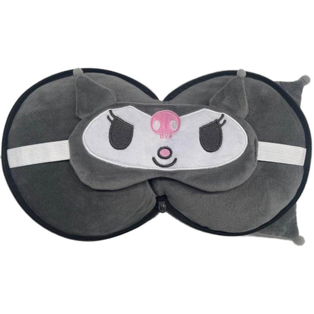 Μαξιλάρι Λαιμού με Μάσκα Ύπνου Kuromi - Image 2