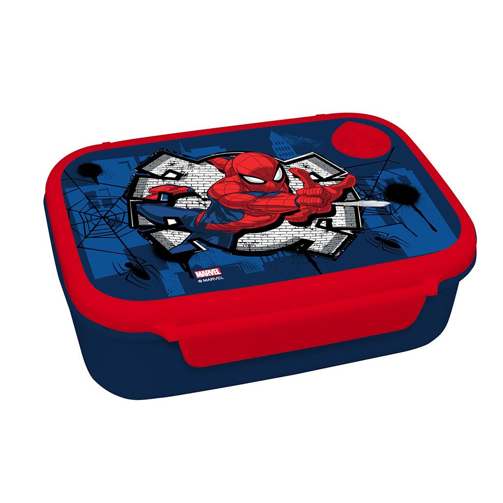 ΦΑΓΗΤΟΔΟΧΕΙΟ PP 800ML & ΠΑΓΟΥΡΙ ΑΛΟΥΜΙΝΙΟΥ 500ML ΣΕΤ SPIDERMAN - Image 3