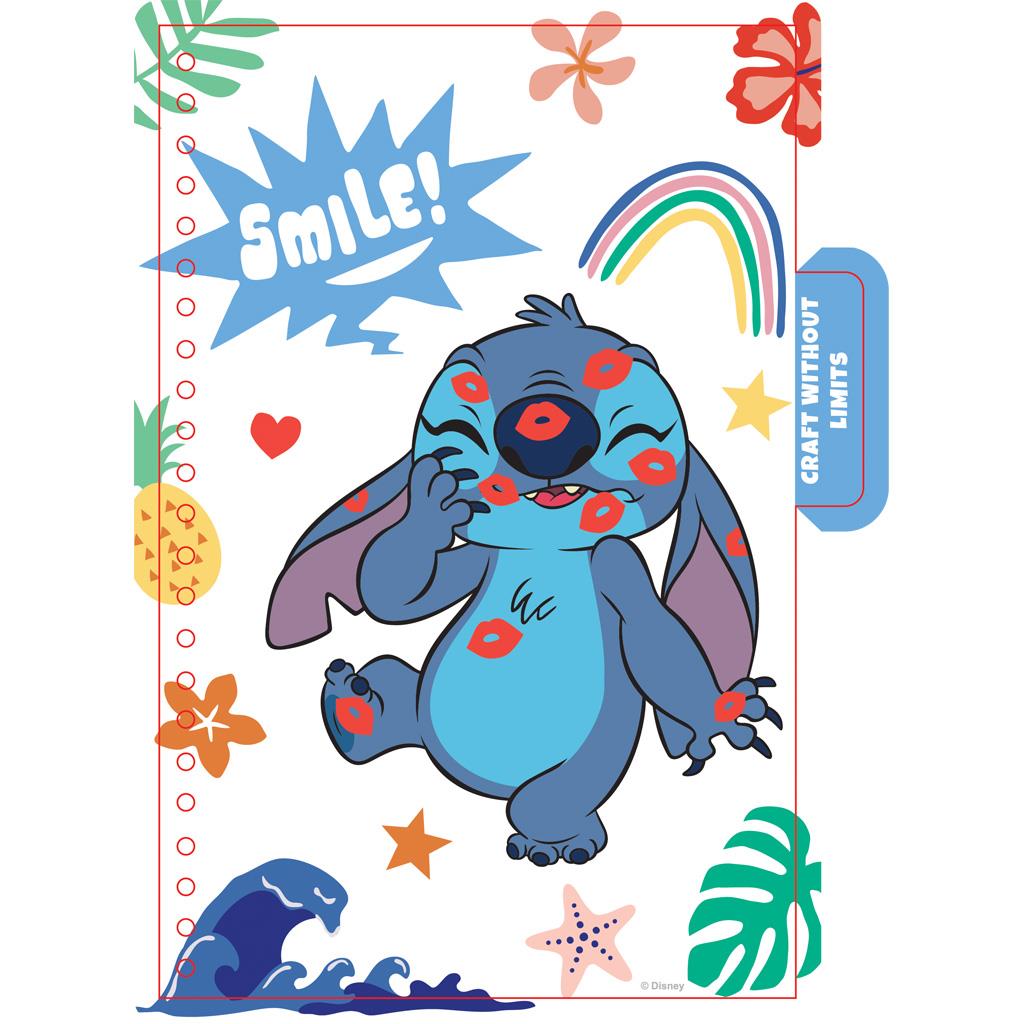 ΑΥΤΟΚΟΛΛΗΤΑ ΤΕΤΡΑΔΙΟ 13,2X20,3ΕΚ LILO&STITCH - Image 2