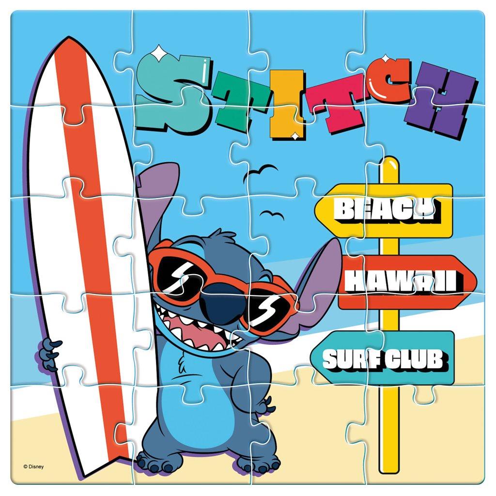 Μαγνητικό Παζλ Disney Stitch Summer Vibes Luna Toys 60τμχ. 18x1,3x18εκ. - Image 3