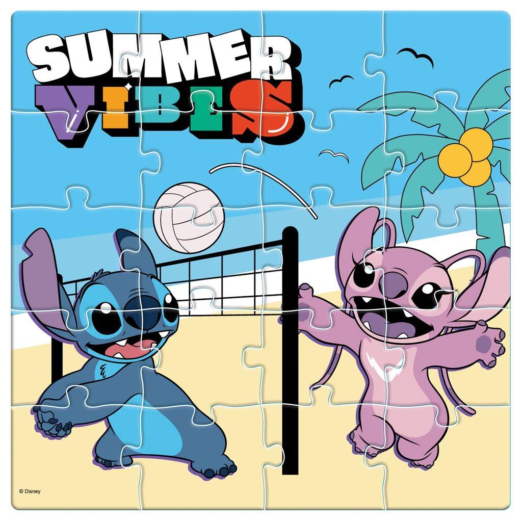 Μαγνητικό Παζλ Disney Stitch Summer Vibes Luna Toys 60τμχ. 18x1,3x18εκ. - Image 4