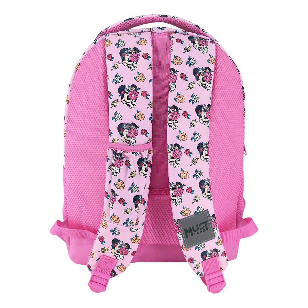Σχολική Τσάντα Πλάτης Δημοτικού Disney Minnie Mouse Flowers Must Team 3 Θήκες - Image 2