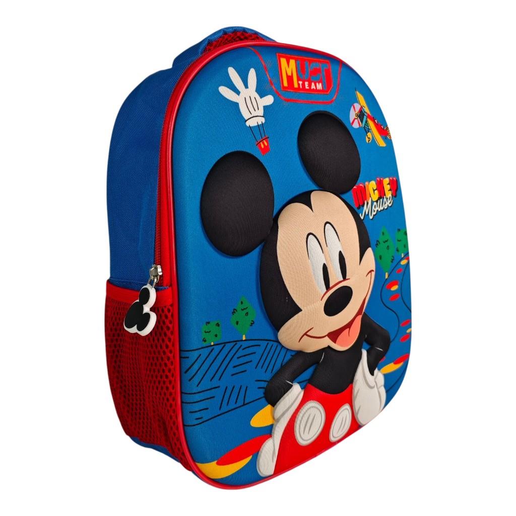 Σχολική Τσάντα Πλάτης Νηπίου Disney Mickey Mouse Must Team 3D Eva με 1 Θήκη - Image 3