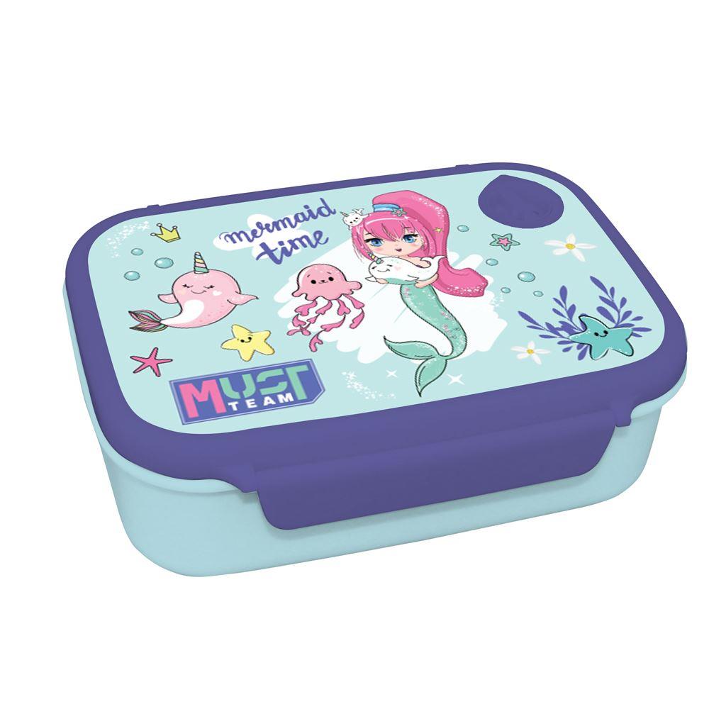 Σετ Φαγητού Must Team Mermaid Time Φαγητοδοχείο 800ml-Παγούρι PP 500ml - Image 3