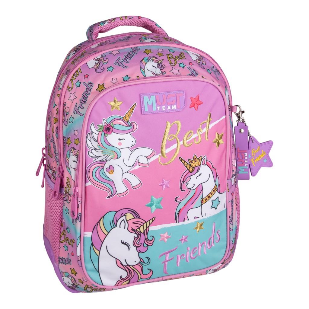 Σχολική Τσάντα Πλάτης Δημοτικού Must Team Unicorn 3 Θήκες - Image 3