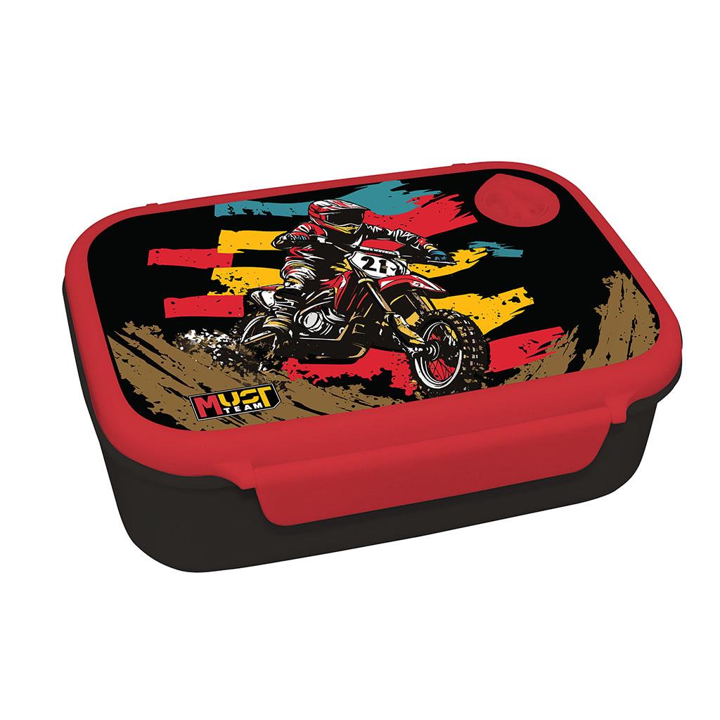 Σετ Φαγητού Must Team Bike Φαγητοδοχείο PP 800ml-Παγούρι Αλουμινίου 500ml - Image 3