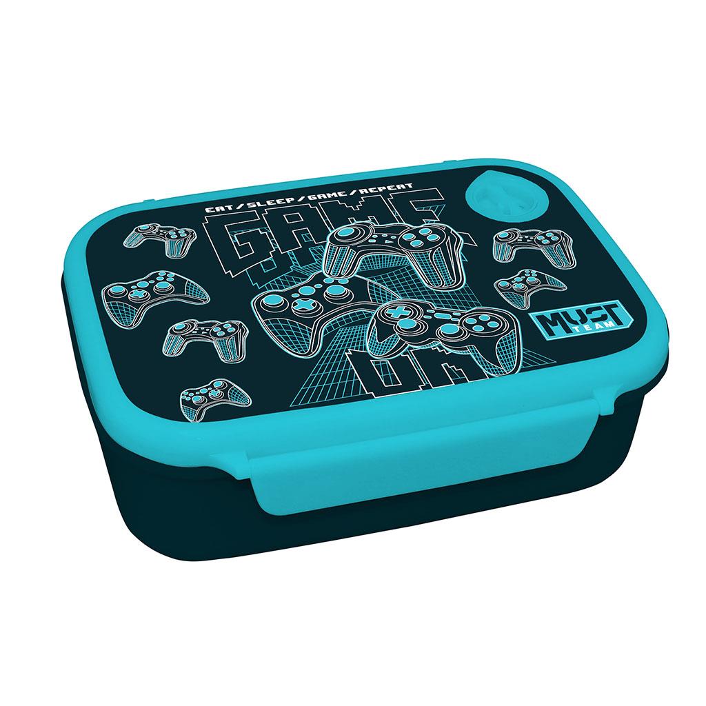Σετ Φαγητού Must Team Gamer Φαγητοδοχείο PP 800ml-Παγούρι Αλουμινίου 500ml - Image 3