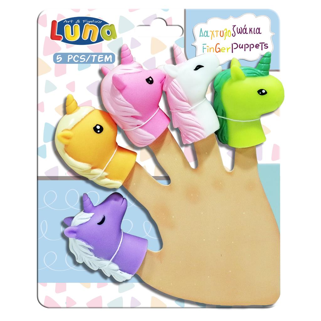 Δαxτυλοζωάκια 5Τμx. Luna Toys - Image 4