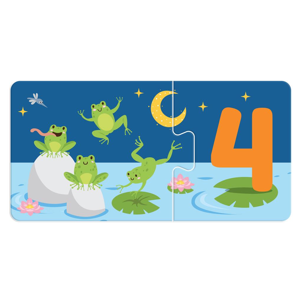 Παζλ Παίζω και Μαθαίνω Αριθμοί Luna Toys 20 Τμχ. 25x5x25 εκ. - Image 5