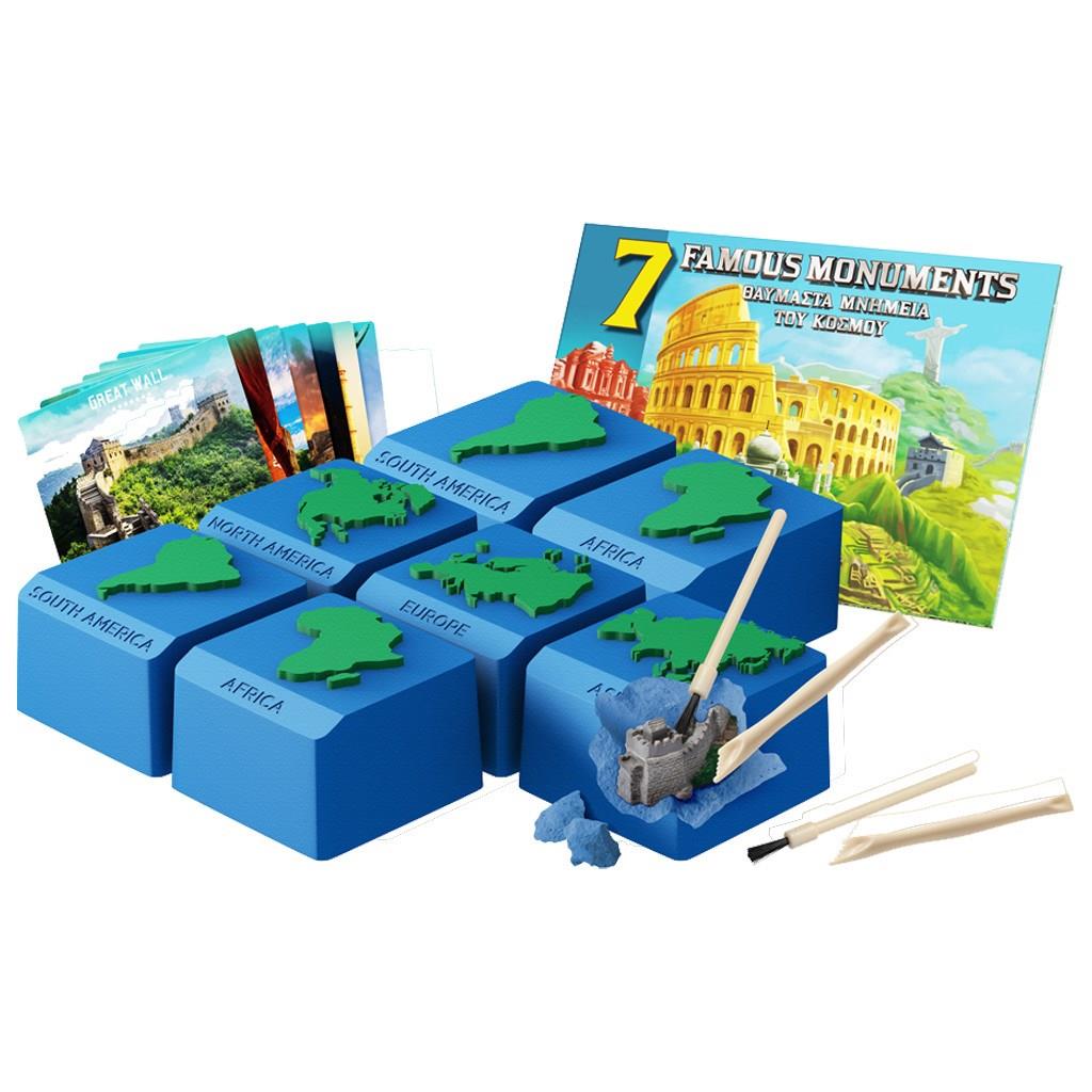 Ανασκαφή Σετ 7 Θαυμαστά Μνημεία του Κόσμου Luna Toys 30,5x8x25,4 εκ. - Image 2