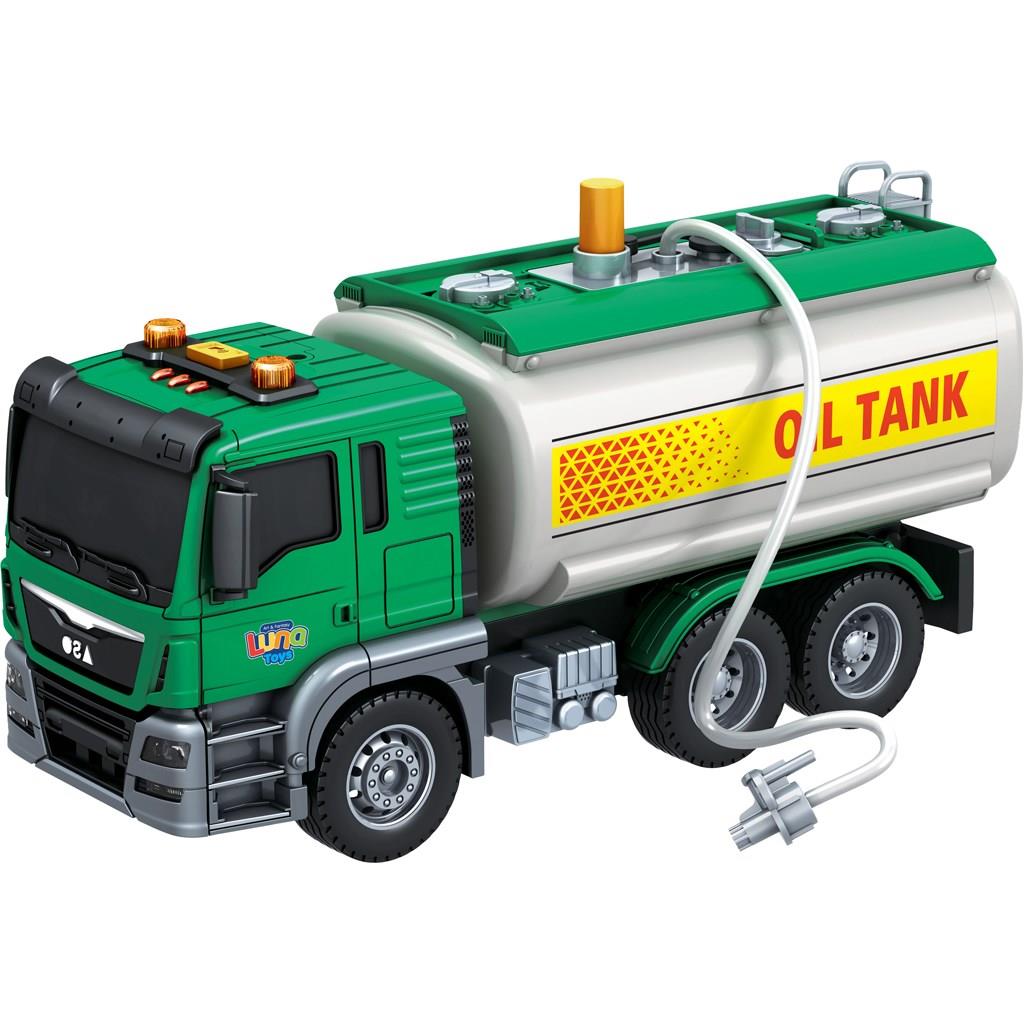 Βυτιοφόρο Friction Luna Toys 1:14, με φως και ήχο 31x12x18 εκ. - Image 2