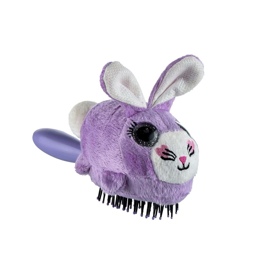Βούρτσα Μαλλιών Λούτρινο Ζωάκι Luna Toys 24x7x14 εκ. 4 Σχέδια - Image 3